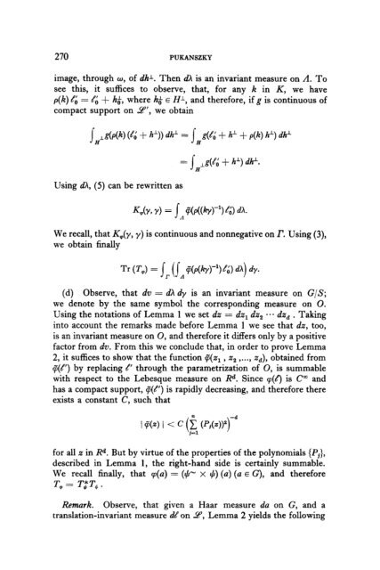 On the Characters and the Plancherel Formula of Nilpotent Groups ...