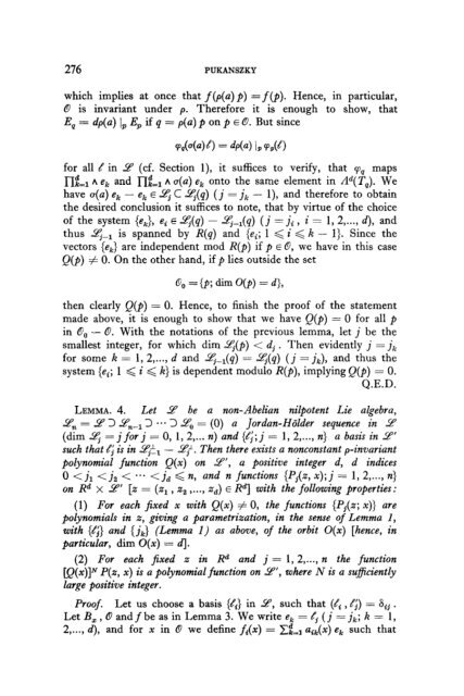 On the Characters and the Plancherel Formula of Nilpotent Groups ...