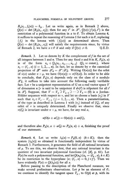 On the Characters and the Plancherel Formula of Nilpotent Groups ...