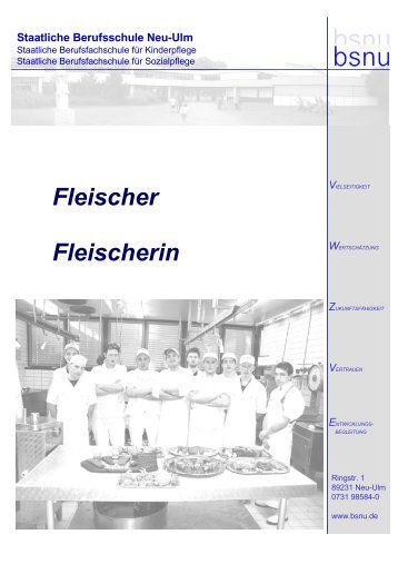 Flyer Fleischer.pdf - Staatliche Berufsschule Neu-Ulm