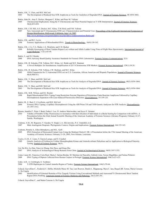 2011Bibliography Part V Miscellaneous Evidence - Mercyhurst ...