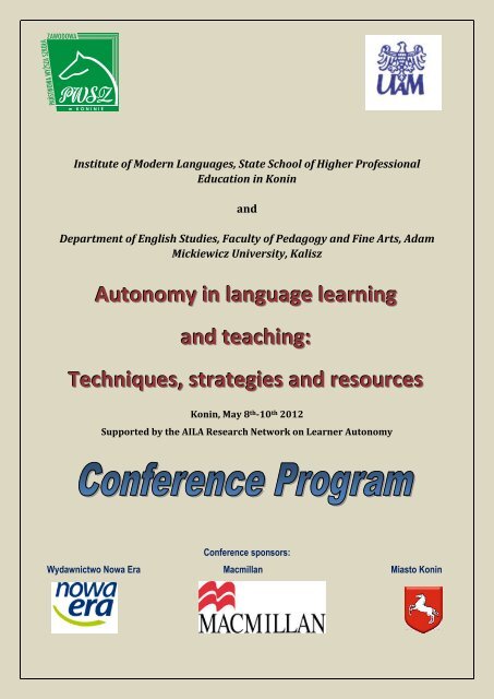 Autonomy in language learning and teaching