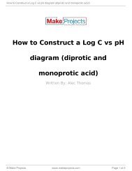 How to Construct a Log C vs pH diagram (diprotic and monoprotic ...