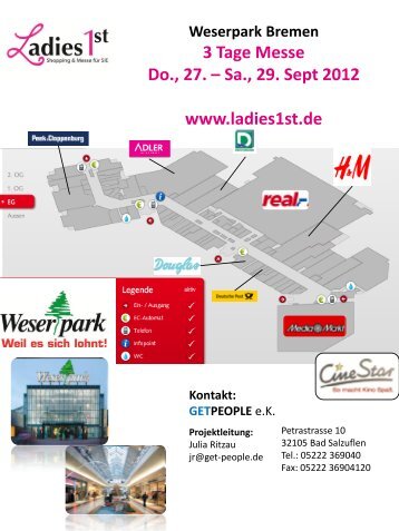 Weserpark Bremen 3 Tage Messe Do., 27. – Sa., 29 ... - Ladies1st