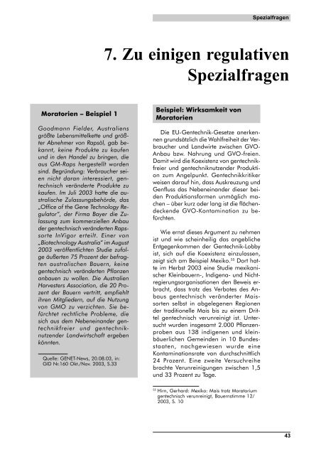 Die Bedeutung der aktuellen Gentechnik-Gesetzesdebatte in der ...