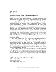 Retrospect and Prospect - Mamluk Studies Review - University of ...