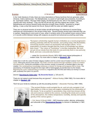 A Tribute to Hinduism - Vimanas - Mandhata Global