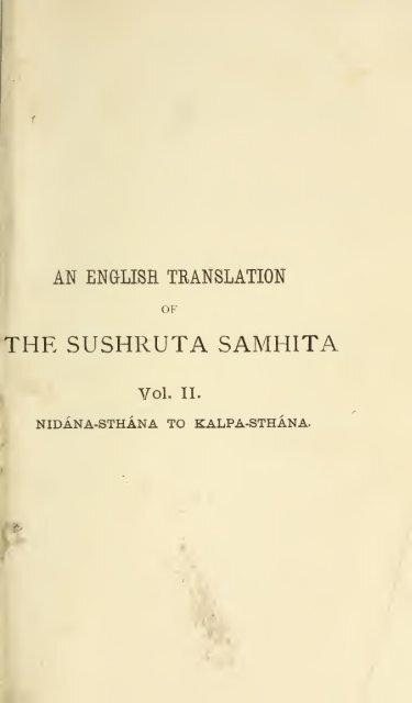Susruta Samhita - Mandhata Global