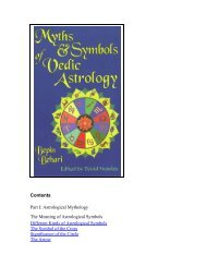 Astrological Mythology The Meaning of ... - Mandhata Global