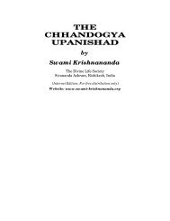 The Chhandogya Upanishad by Swami ... - Higher Intellect
