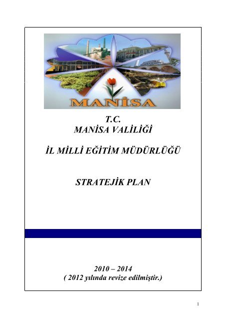 Stratejik Plan - Manisa Milli Eğitim Müdürlüğü - Milli Eğitim Bakanlığı