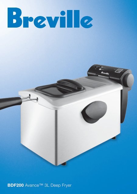 BDF200 Avance™ 3L Deep Fryer - Appliances Online