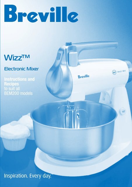 Wizz™ Electronic Mixer Instructions 