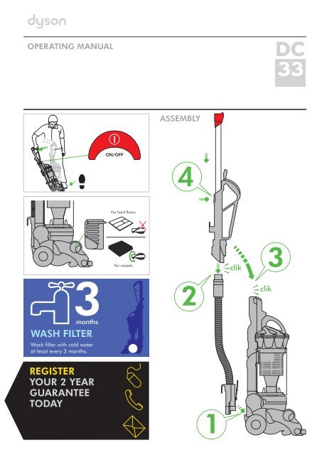 Operating Manual - Dyson