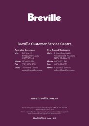 Breville Customer Service Centre - Appliances Online