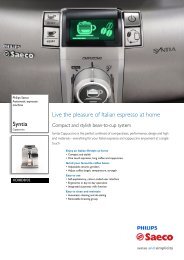 HD8838/02 Philips Automatic espresso machine - Appliances Online