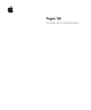 Guide de l'utilisateur de Pages - Apple
