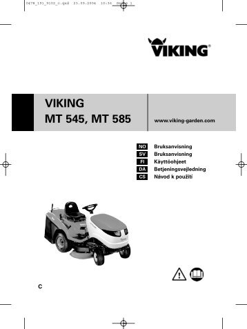 VIKING MT 545, MT 585