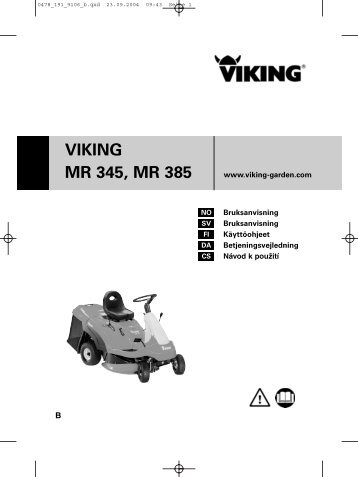 VIKING MR 345, MR 385