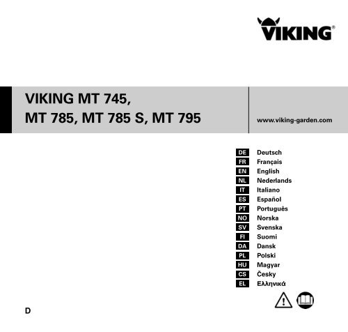 VIKING MT 745, MT 785, MT 785 S, MT 795