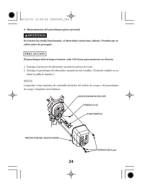 manual del propietario gc135e ? gc160e