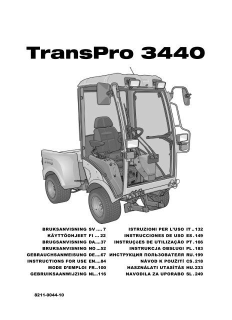 TransPro 3440 - Stiga!