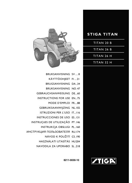 STIGA TITAN