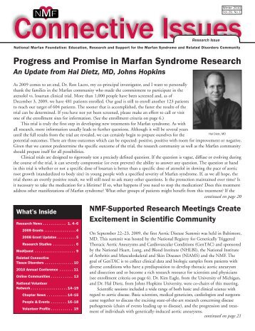 Winter 2010 - National Marfan Foundation