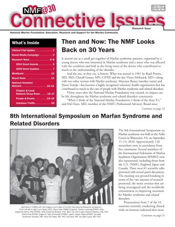 Winter 2011 - National Marfan Foundation