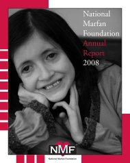 National Marfan Foundation Annual Report 2008