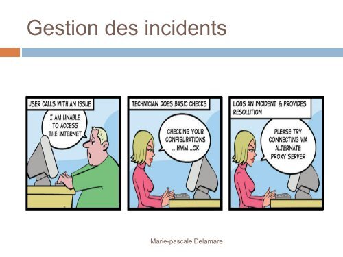 Gestion des incidents