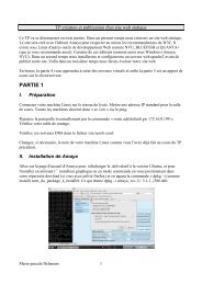 TP création et publication d'un site web statique