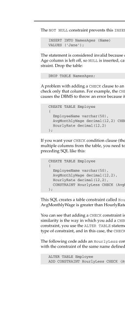 Beginning SQL