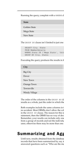 Beginning SQL