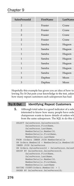 Beginning SQL