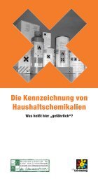 Die Kennzeichnung von Haushaltschemikalien - Marktcheck.at