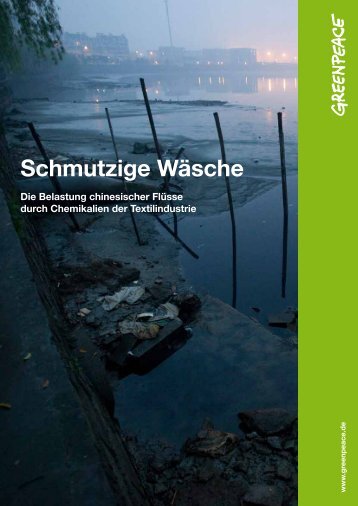 Bericht „Schmutzige Wäsche“ - Greenpeace