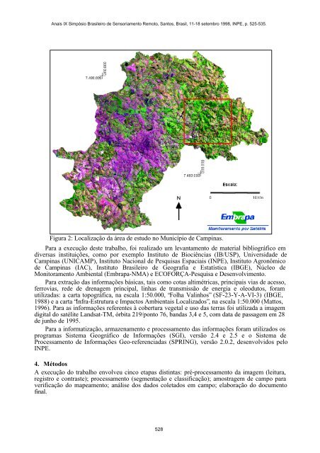 7_231p - Mapeamento da Superfície Terrestre ... - marte:80 - Inpe