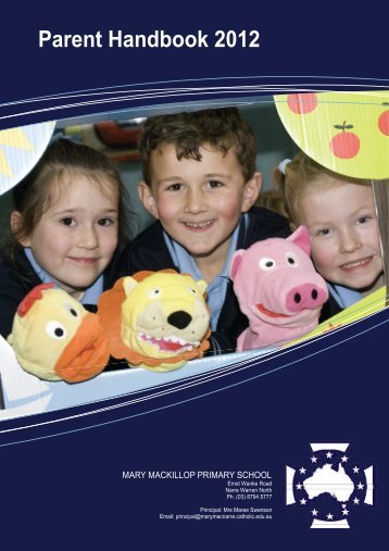 Parent Handbook 2012 - Mary Mackillop Primary School