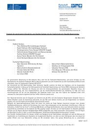 Protokoll Treffen mit Stadtrat - Fachschaft Maschinenbau der Leibniz ...