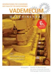 Master SoSe 2013 - Fachschaft Maschinenbau der Leibniz ...