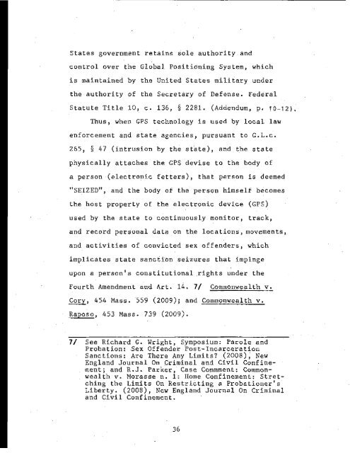 NO. SJC-10824 PURSUANT TO GLC 211, 5 3 FROM ... - Mass Cases