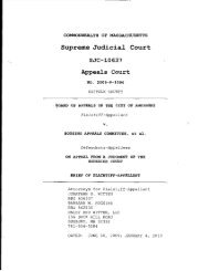 Supreme Judicial Court - Mass Cases