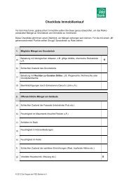 Checkliste Immobilienkauf - PSD Bank