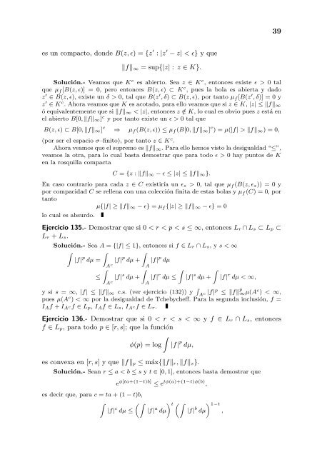 Ejercicios resueltos