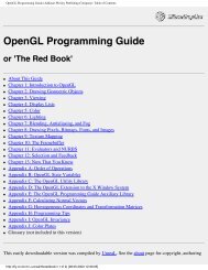 OpenGL Red Book - Media Arts and Technology