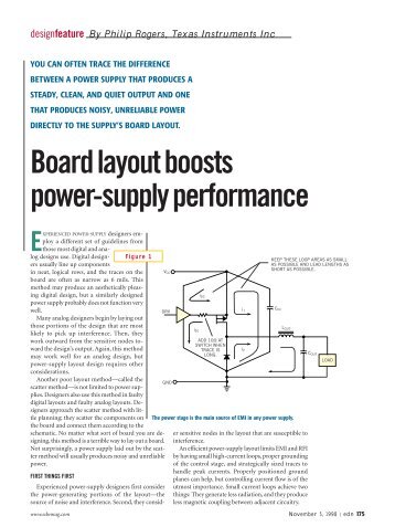 designfeature Board layout for power supplies - HTL Wien 10