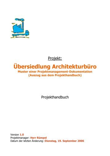 Musterlösung „Übersiedlung Architekturbüro“ - HTL Wien 10