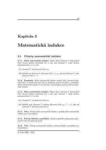 Matematická indukce