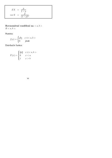 Matematika 4B - Katedra matematiky FEL ČVUT